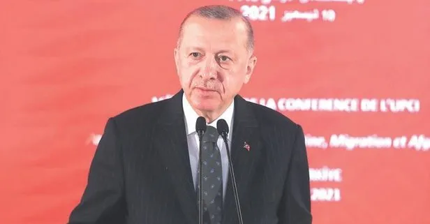 Başkan Recep Tayyip Erdoğan, Batı’nın göçmen konusunda sessiz kaldığını söyledi