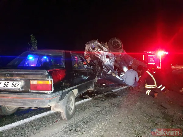 Kastamonu'da zincirleme kaza! Araba kağıt gibi ezildi... Ölü ve yaralılar var - 7