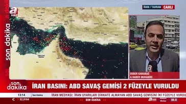 İran basını: ABD savaş gemisi vuruldu