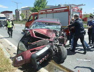 Bursa’da feci kaza! Kontrolden çıktı dehşet saçtı