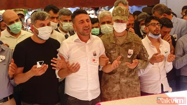 Kuzey Irak'ta Pençe-Yıldırım Harekatı'nda şehit olan uzman çavuş Mehmet Kırmızı son yolculuğuna uğurlandı