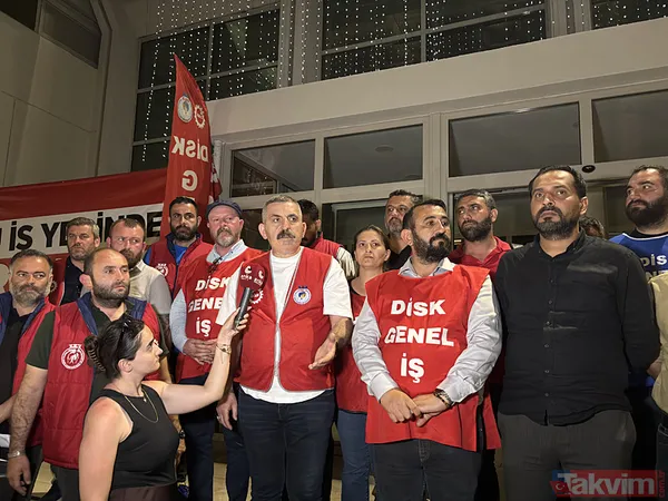İzmir Büyükşehir Belediyesi İştiraklerinde Çalışan Ve Toplu İş Sözleşmesi Görüşmelerinden Sonuç Alınamaması Nedeniyle Greve Çıkan İşçilerin Bağlı Bulunduğu...