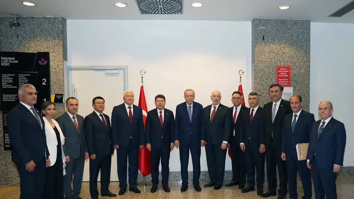 Başkan Erdoğan, Türk Devletleri Teşkilatı Yargı Kurulları Toplantısı'na katıldı