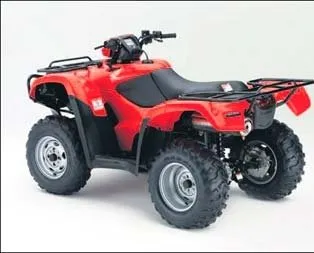 ATV ile uçtu