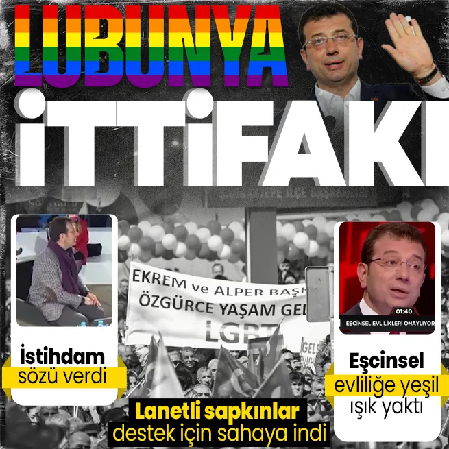 LGBTliler seçim öncesi İmamoğluna destek için sahaya indi! İstihdam sözü ve eşcinsel evliliklere yeşil ışık yakması hala hafızalarda