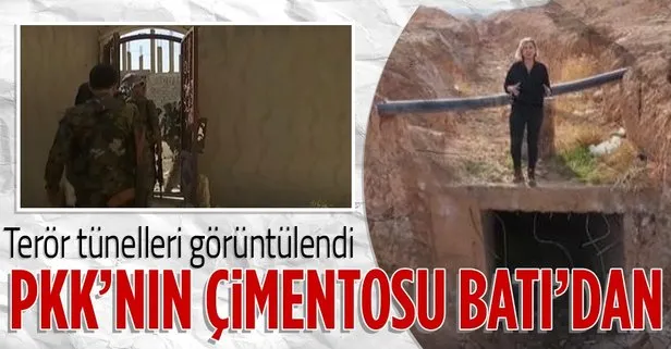 İşte PKK/YPG’nin Lafarge yardımıyla inşa ettiği terör tünelleri