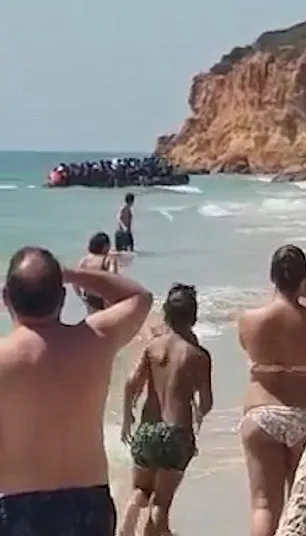 Plajda şok anlar! - 5