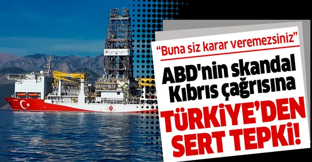 Son dakika: ABD'nin skandal Kıbrıs çağrısına Türkiye'den sert tepki!