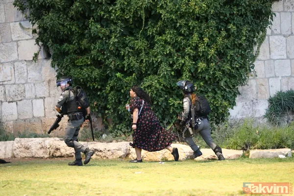 İsrail'den insanlık dışı müdahale! Kadın ve çocuklara sert müdahale - 7