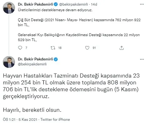 son-dakika-tarim-ve-orman-bakani-bekir-pakdemirli-duyurdu-odemeler-bugun-hesaplarda-1636108506834.jpg SON DAKİKA! Tarım ve Orman Bakanı Bekir Pakdemirli duyurdu: Ödemeler bugün hesaplarda-1