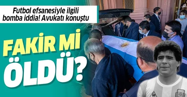 Bomba iddia! Fakir mi öldü?