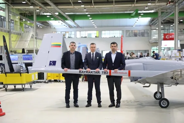 Baykar'dan Litvanya'ya TB2 hediyesi: "Bağışların Ukrayna'ya insanı yardım olarak gönderilmesini rica ediyoruz"-2