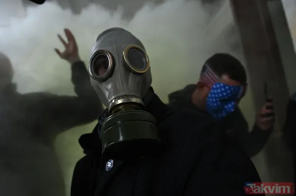 ABD'de 6 Ocak baskını! Protestocular Kongre binasına nasıl girdi? Son dakika görüntüleri şoke ediyor - 26