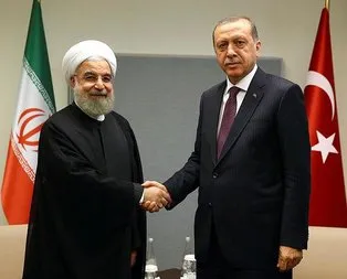 Erdoğan ve Ruhani’den kritik görüşme