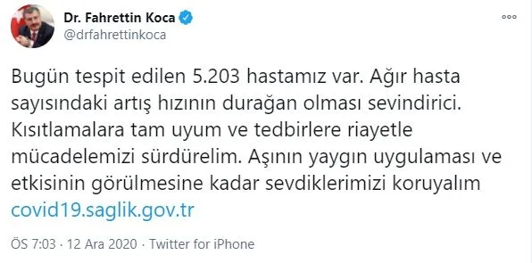 son-dakika-saglik-bakani-fahrettin-koca-12-aralik-koronavirus-vaka-sayilarini-duyurdu-yeni-koronavirus-tablosu-1607790948184.jpg SON DAKİKA: Sağlık Bakanı Fahrettin Koca 12 Aralık koronavirüs vaka sayılarını duyurdu | Yeni koronavirüs tablosu-2