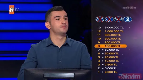 Kim Milyoner Olmak İster'e katılan işitme engelli yarışmacı azmiyle geceye damgasını vurdu! - 41