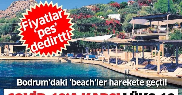 Bodrum Daki Beach Lerden Coronaviruse Karsi Luks Onlem Loca Ve Sezlong Fiyatlari Pes Dedirtti Takvim