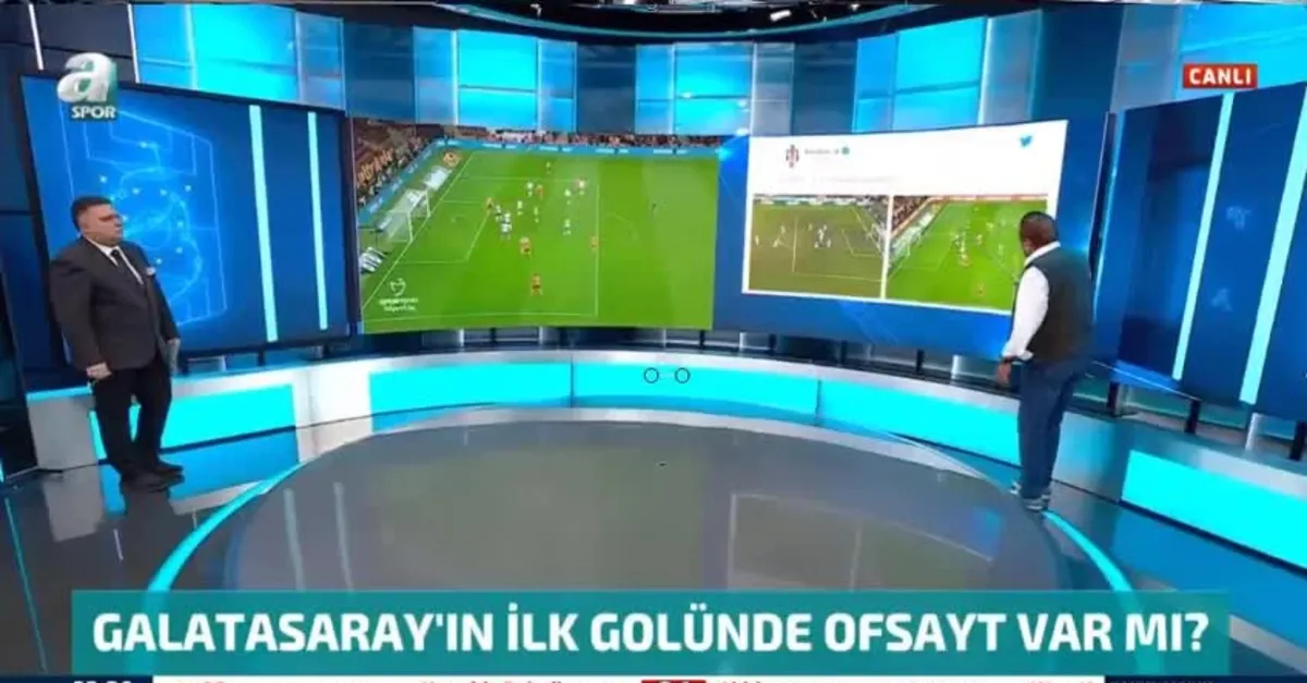 Erman Toroğlu yorumladı: Galatasaray'ın golünde ofsayt var mı? Beşiktaş da gönderme yapmıştı...