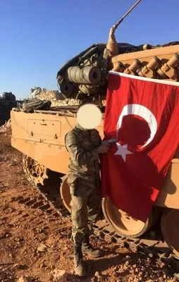 El Bab’da Türk bayrağı
