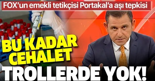 Sabah Gazetesi yazarı Salih Tuna’dan provokatör Fatih Portakal’a aşı tepkisi: Bu kadar cehalet trollerde yok!