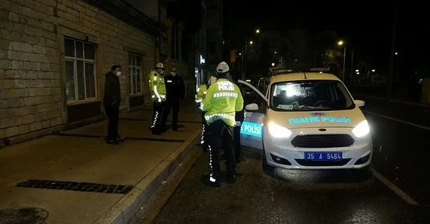 Önce ters yönde araç kullandı! Sonra polise direndi... Yer: İzmir