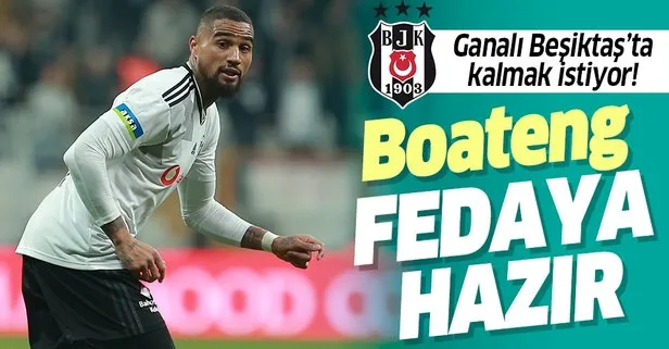 Ganalı Beşiktaş’ta kalmak istiyor! Boateng fedaya hazır