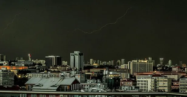 Ankara'da kötü hava şartları...