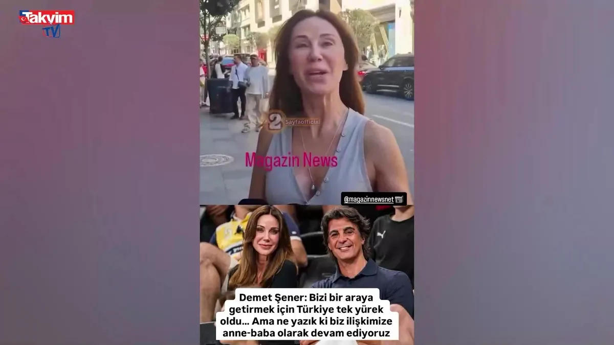 Demet Şener'den İbrahim Kutluay açıklaması! "Çocuklarımız için yan yanayız"