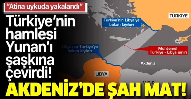 Türkiye'nin hamlesi Yunan medyasını şaşkına çevirdi: Türkiye’den Doğu Akdeniz’de şah mat