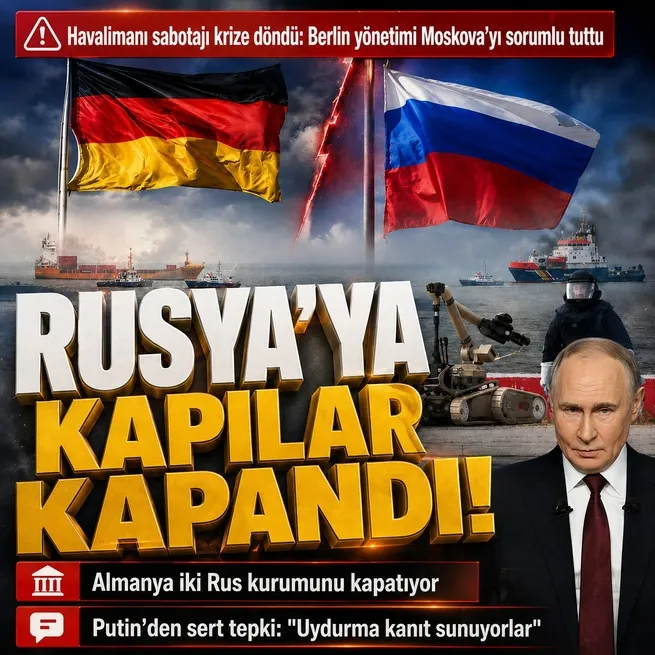 Almanya’dan Rusya’ya İHA misillemesi: Başkonsolosluk ve Rus Evi kapatılıyor! Putin’den sert yanıt: Kanıt nerede?