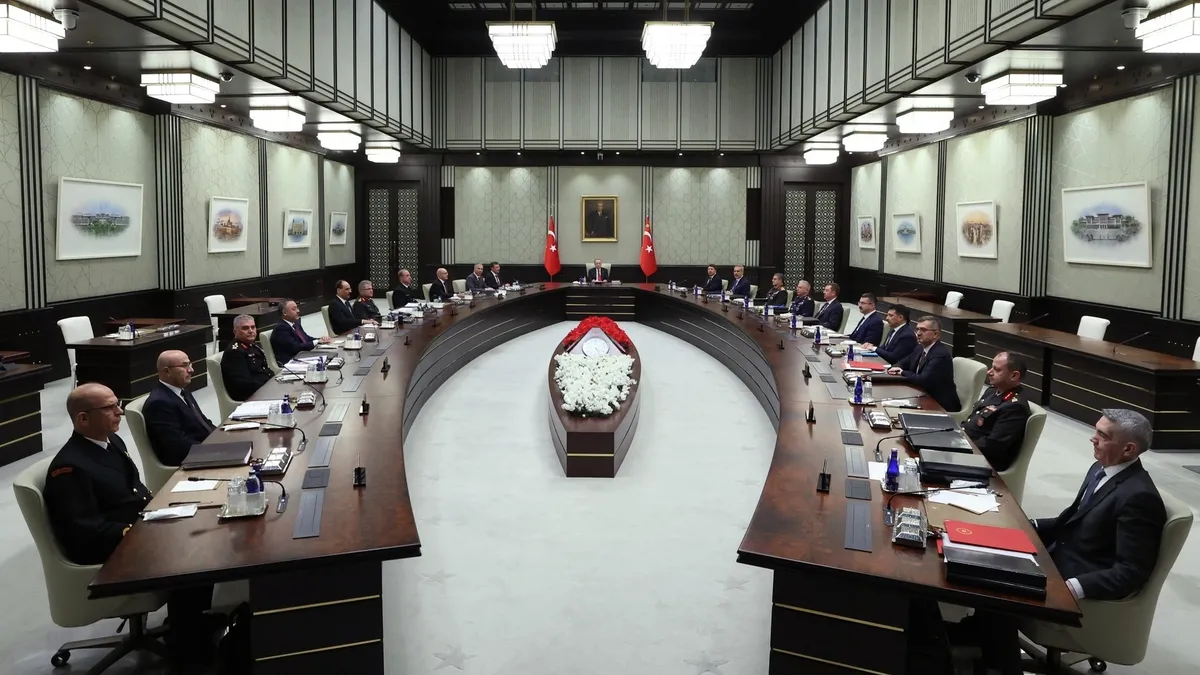 Yılın son MGK'sı sonrası 7 maddelik yazılı bildiri: Bölgemizde teröre yer yok!