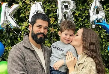 Kuruluş Osman’ın bileği bükülmez Osman Bey’i Burak Özçivit ve oğlu Karan’dan boks! Bu görüntüler çok konuşulur... Süper baba