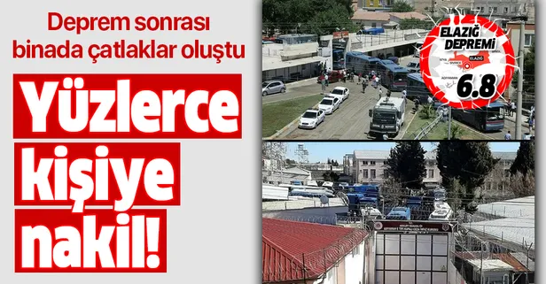 Son dakika: Bakanlık açıkladı: Adıyaman Cezaevi'nde hükümlüler nakledilmeye başlandı