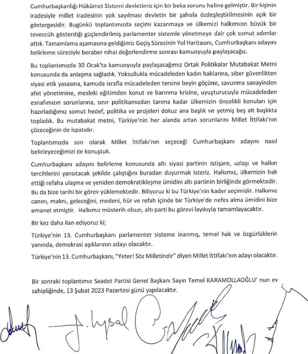 6'lı masada aday yok mızıkçılık var! Kendi aralarındaki krizi perdelemek için Başkan Erdoğan'ın adaylığını hedef aldılar-4