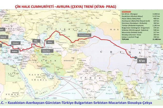 Dışişleri Bakanlığı’ndan ’China Railway Express’ açıklaması