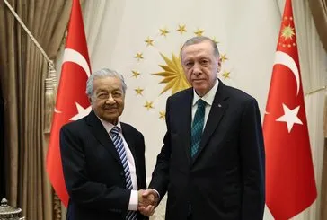 Başbakan Erdoğan eski Malezya Başbakanı Mahathir Muhammed’i kabul etti