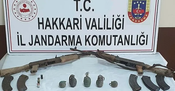 Hakkari Yüksekova'da mühimmat ele geçirildi!