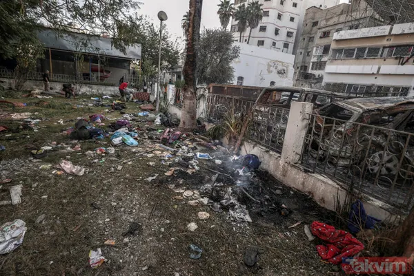 Hastane vurup 500 sivili şehit eden İsrail'in 'düşük çözünürlük' oyunu! Kırptı, çevirdi, yayınladı... Manipülasyonun böylesi - 19