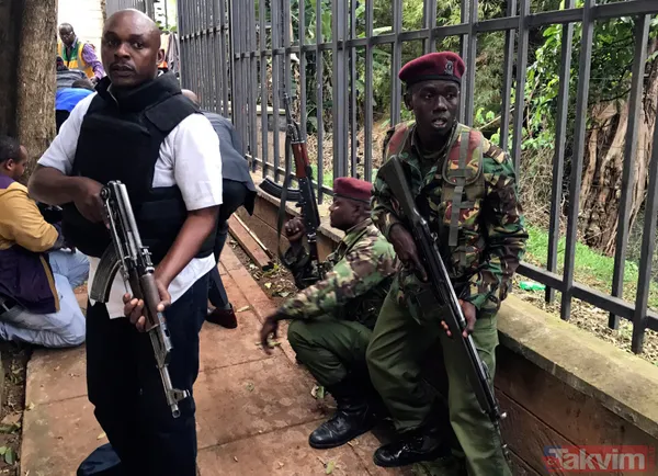 Kenya'da lüks otelde patlama! Silah sesleri de duyuldu - 21