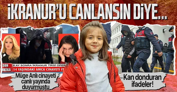 Müge Anlı canlı yayında cinayet itirafını duyurmuştu! Katil amca ve haladan kan donduran ifadeler: İkranur'u canlansın diye...-1