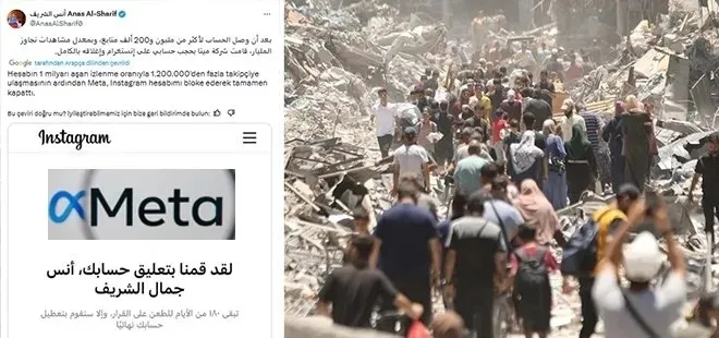 Meta'dan katil İsrail'e sosyal kalkan: Filistinli gazetecinin Instagram hesabı kapatıldı-1