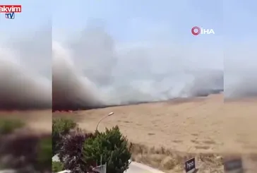 Bursa’da korkutan yangın