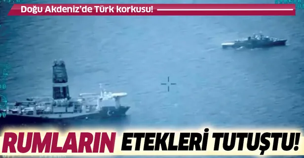 Rum kesiminin etekleri tutuştu! Doğu Akdeniz'de Türk korkusu!