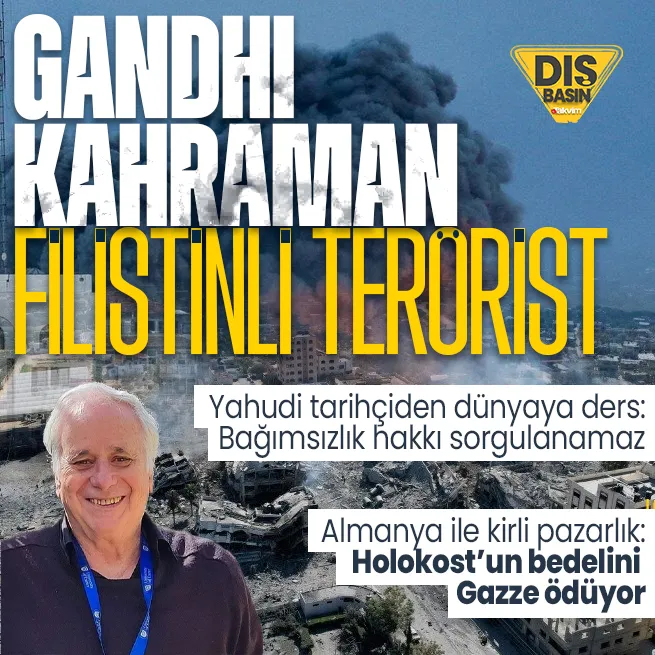 Yahudi tarihçi Ilan Pappe’den dünyaya ders: Bağımsızlık hakkı sorgulanamaz| Aksa Tufanı İsrail’in yüzüne patladı! Mandela ve Gandhi kahraman Filistinli terörist