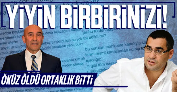 Son dakika: CHP'li belediyeleri haraca bağlayan Enver Aysever ile İzmir Büyükşehir Belediye Başkanı Tunç Soyer birbirine girdi