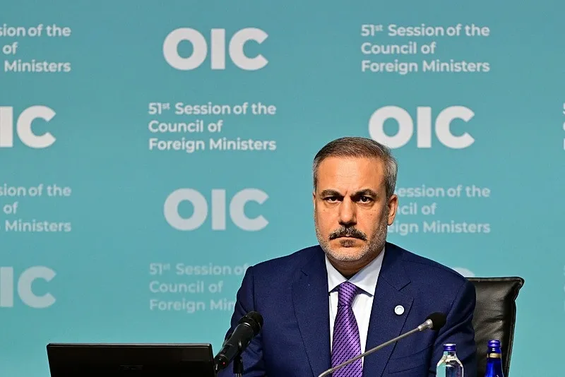 Bakan Fidan'dan 156 kararlık mesaj | İİT açıklaması: İslam aleminin sesini dünyaya duyurduk (AA)