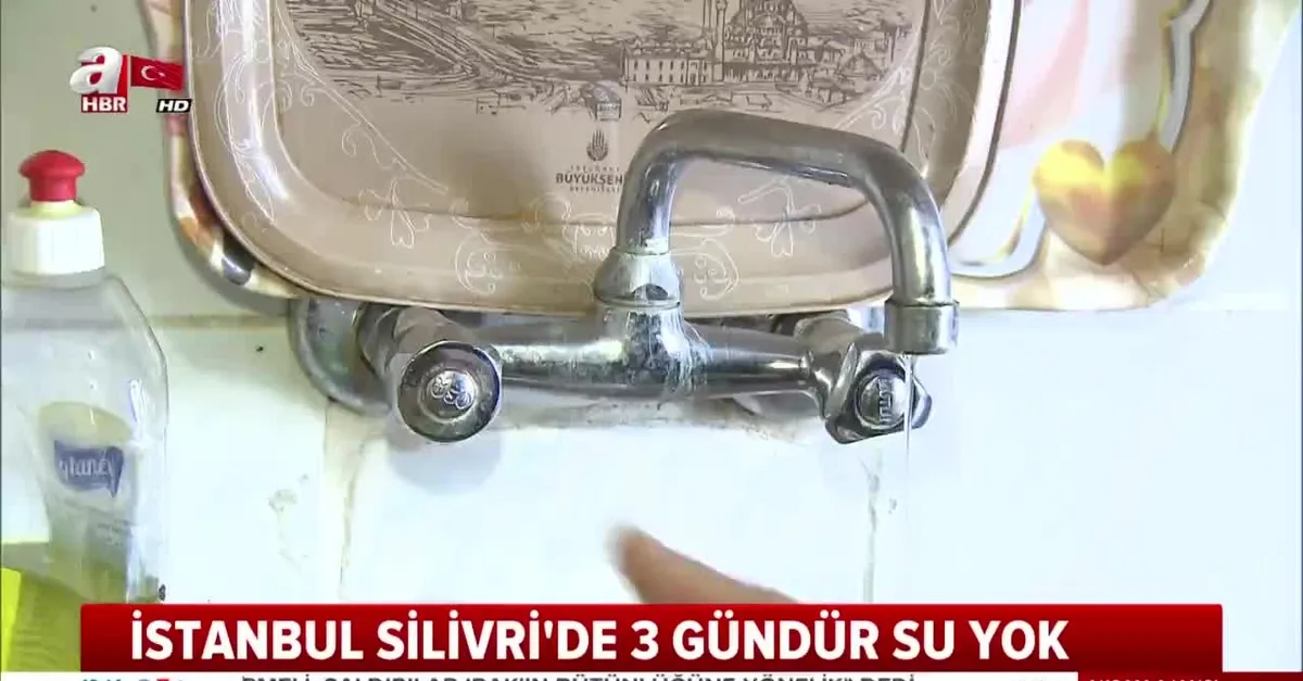 İSKİ'ye tepki yağıyor! İstanbul Silivri’de 3 gündür su yok
