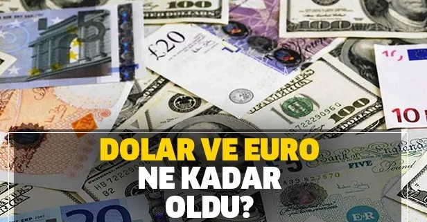 Dolarda hareketlilik! Dolar ve euro ne kadar oldu?