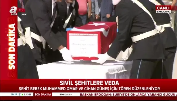 Barış Pınarı Harekatı şehitlerine yürek yakan veda! Sivil şehitler son yolculuğuna uğurlandı |Video