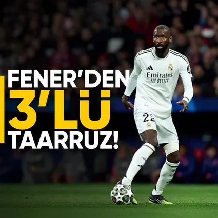 Fenerbahçe'den transferde 3'lü taarruz!